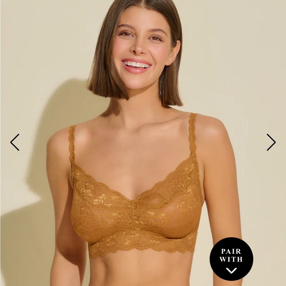 Never Say Never Sweetie Bralette in Caramellino Medium